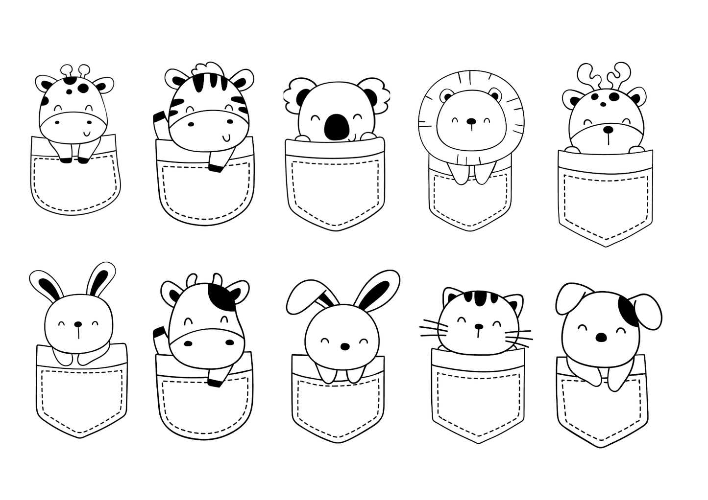 Identificadores Mochilas / Llaveros Animalitos