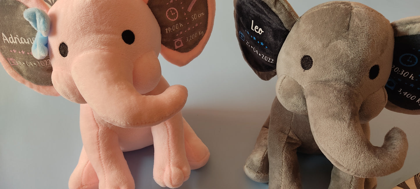 Elefante Natalicio Personalizado