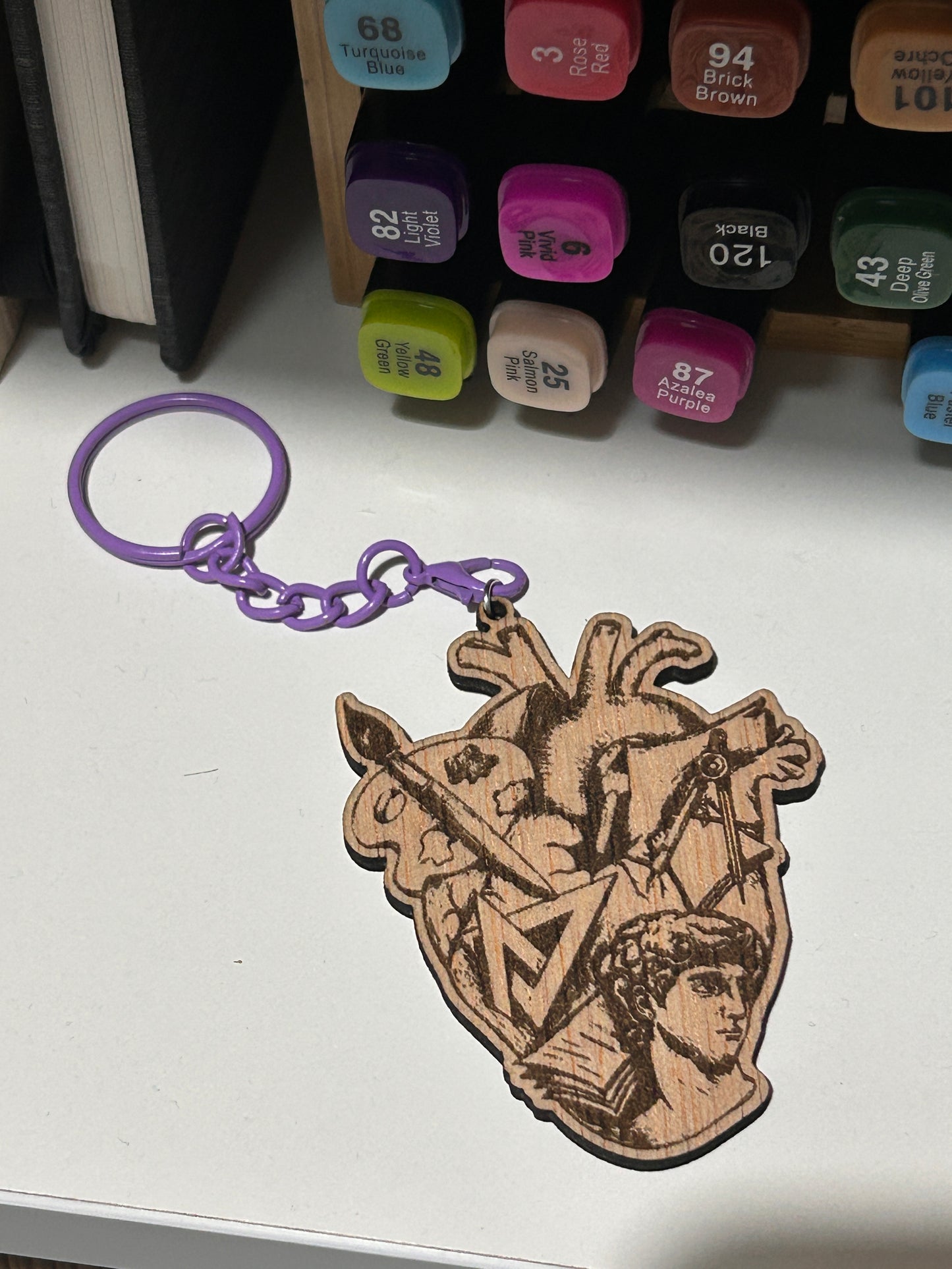 Llavero Corazón Creativo