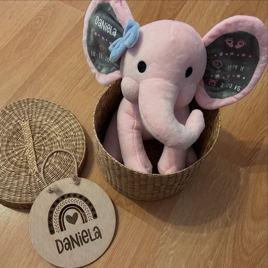Elefante Natalicio Personalizado