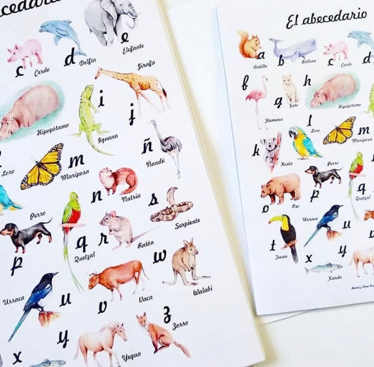 ABECEDARIO Infantil Animales