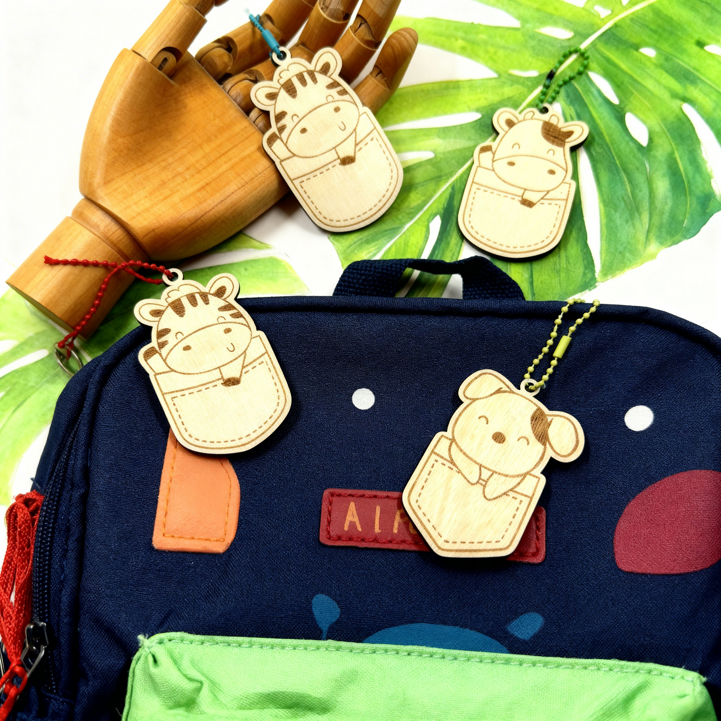 Identificadores Mochilas / Llaveros Animalitos